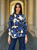 HAPPY 25 - camicia viscosa - BLUE