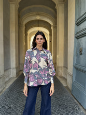 HAPPY 25 - camicia viscosa - MISTY ROSE
