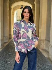HAPPY 25 - camicia viscosa - MISTY ROSE