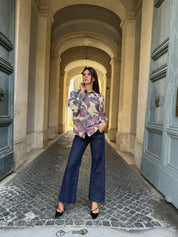 HAPPY 25 - camicia viscosa - MISTY ROSE
