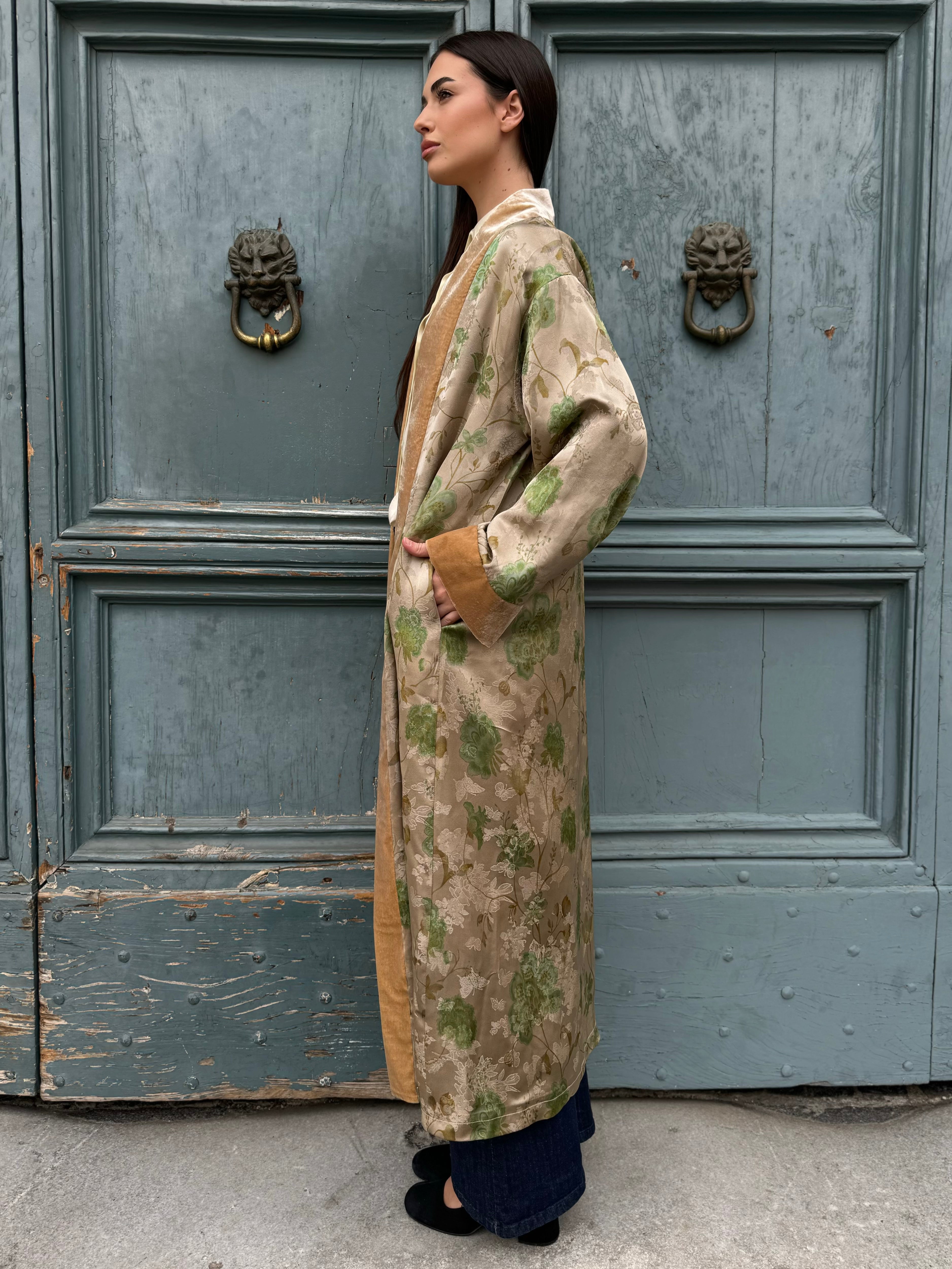 WU-SIDE - kimono jacquard - PERLA