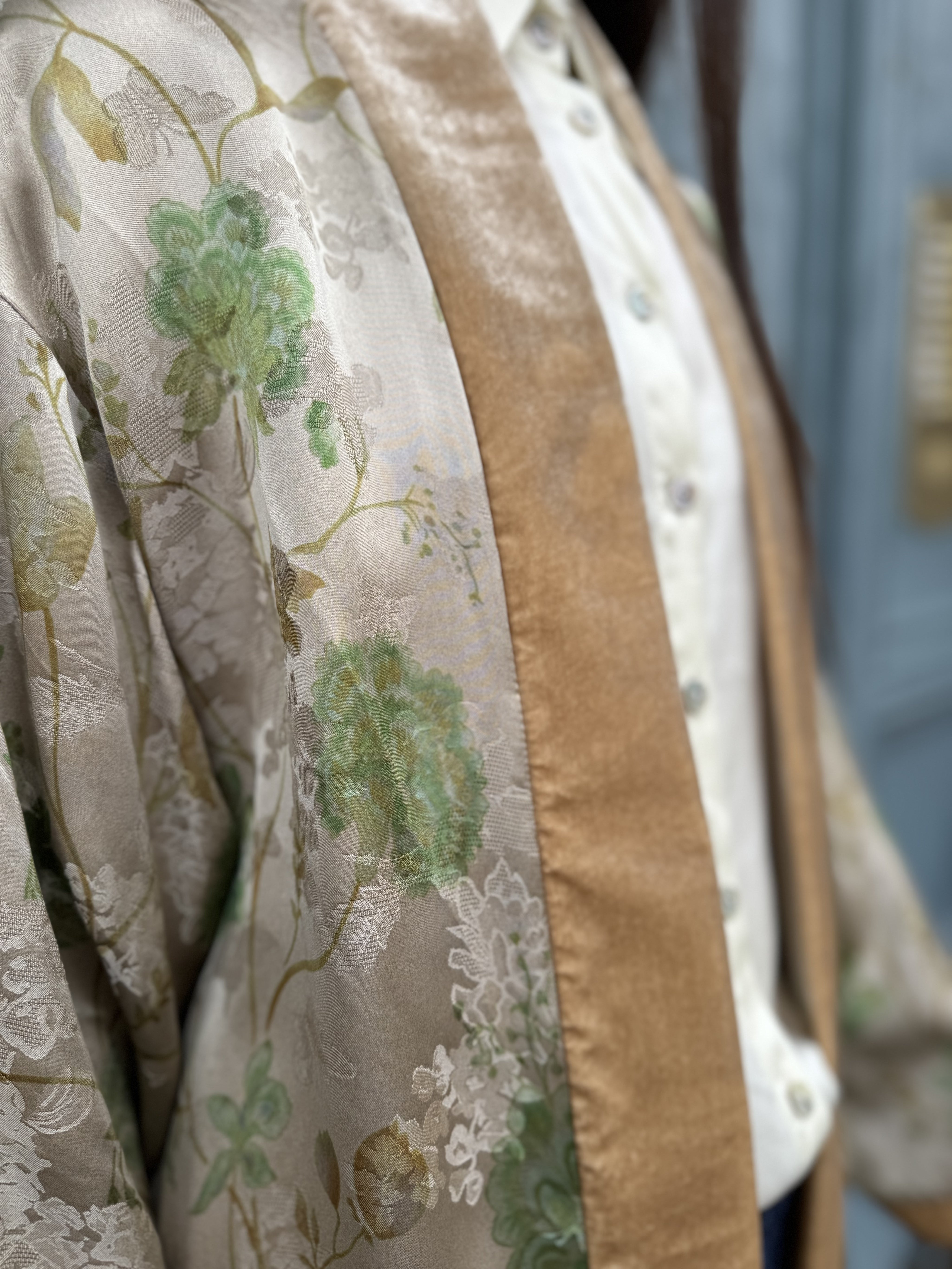 WU-SIDE - kimono jacquard - PERLA