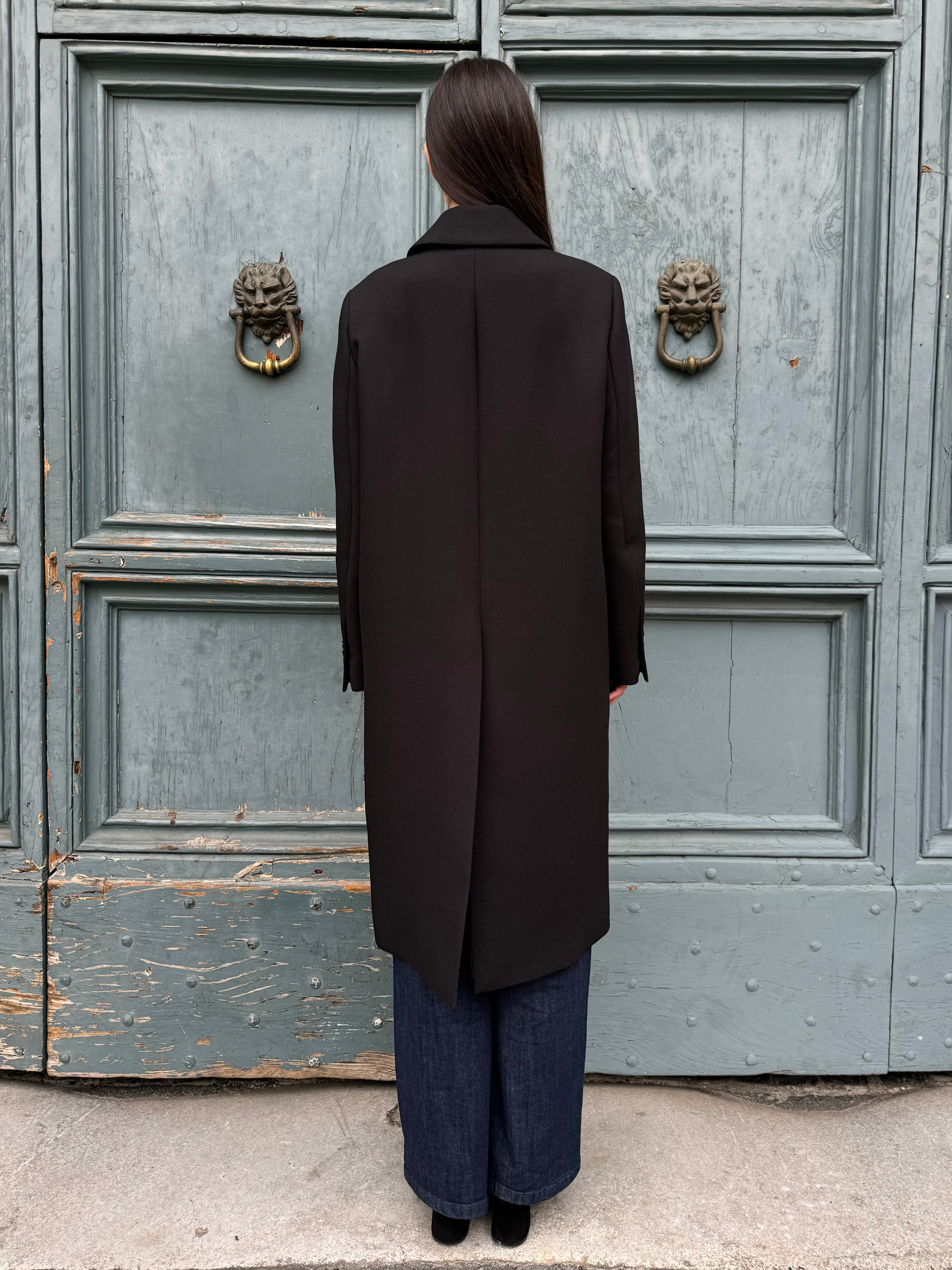 HAPPY 25 - cappotto luisa - NERO