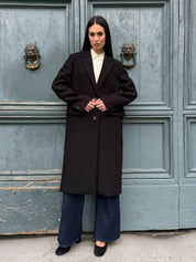 HAPPY 25 - cappotto luisa - NERO