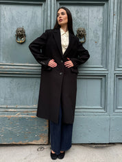 HAPPY 25 - cappotto luisa - NERO
