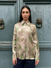 WU-SIDE - camicia jacquard - PERLA