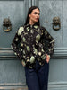 WU-SIDE - camicia jacquard - NERO