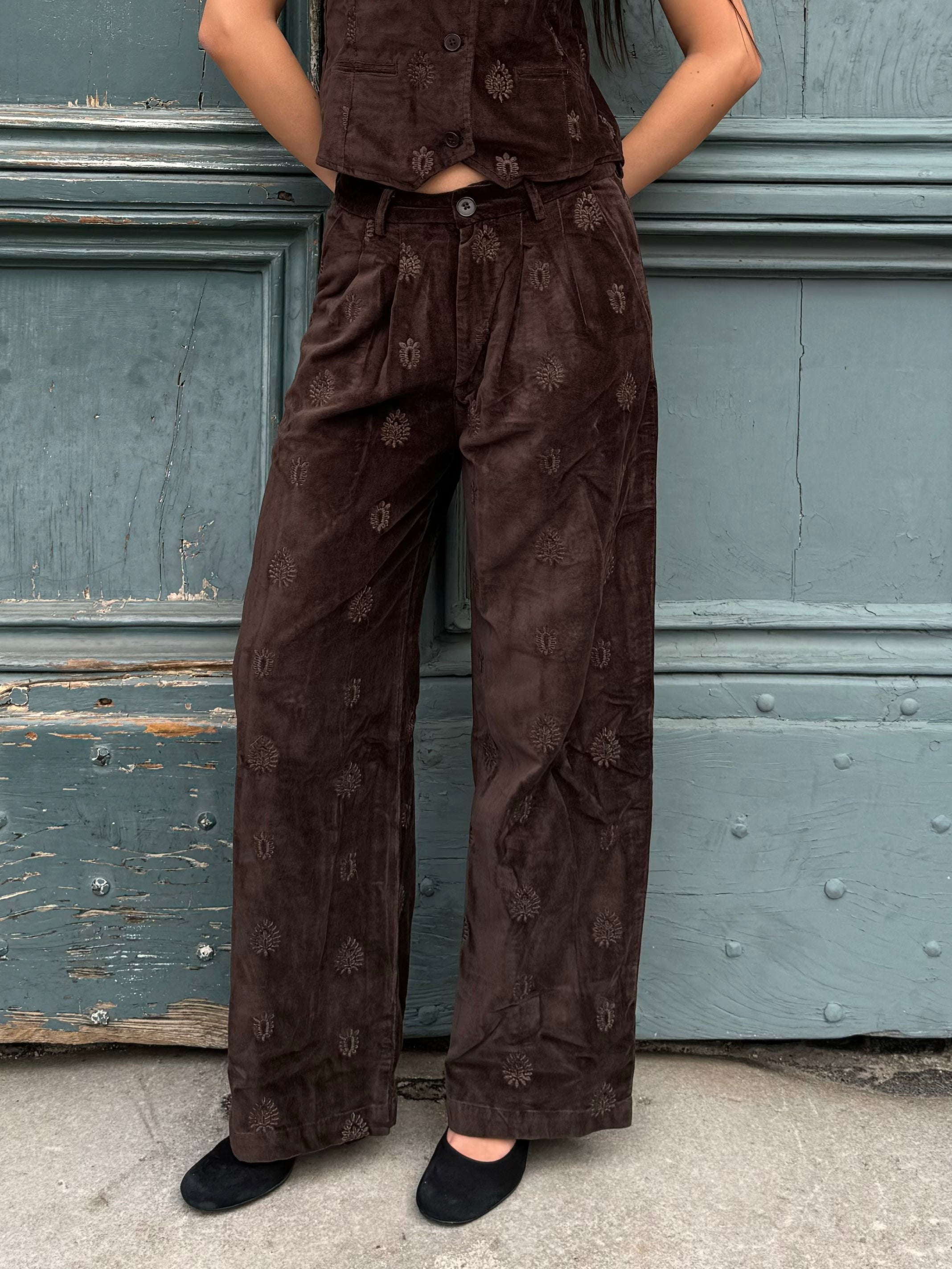 MAISON HOTEL - pantalone paco - MACCHIATO