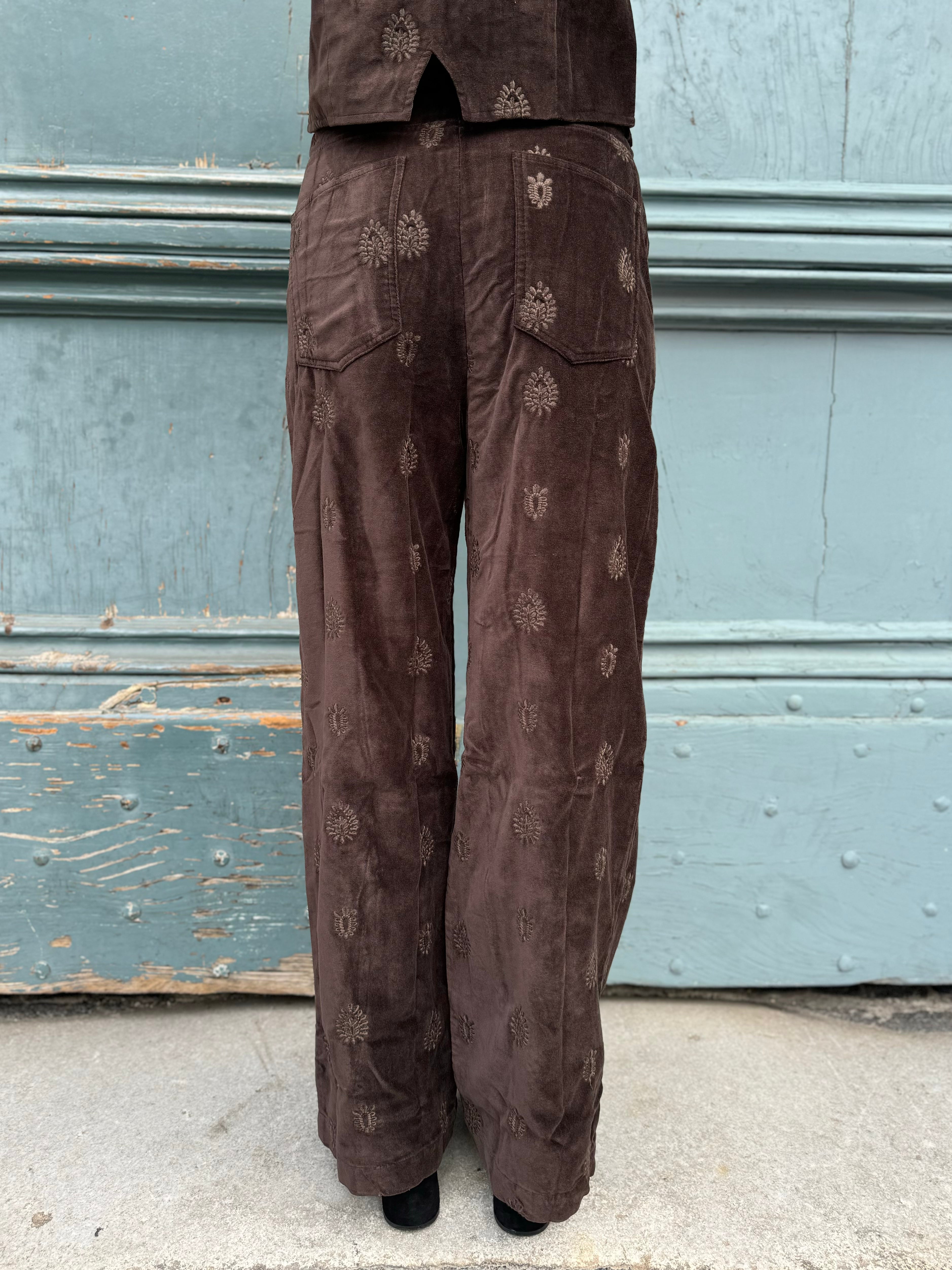MAISON HOTEL - pantalone paco - MACCHIATO