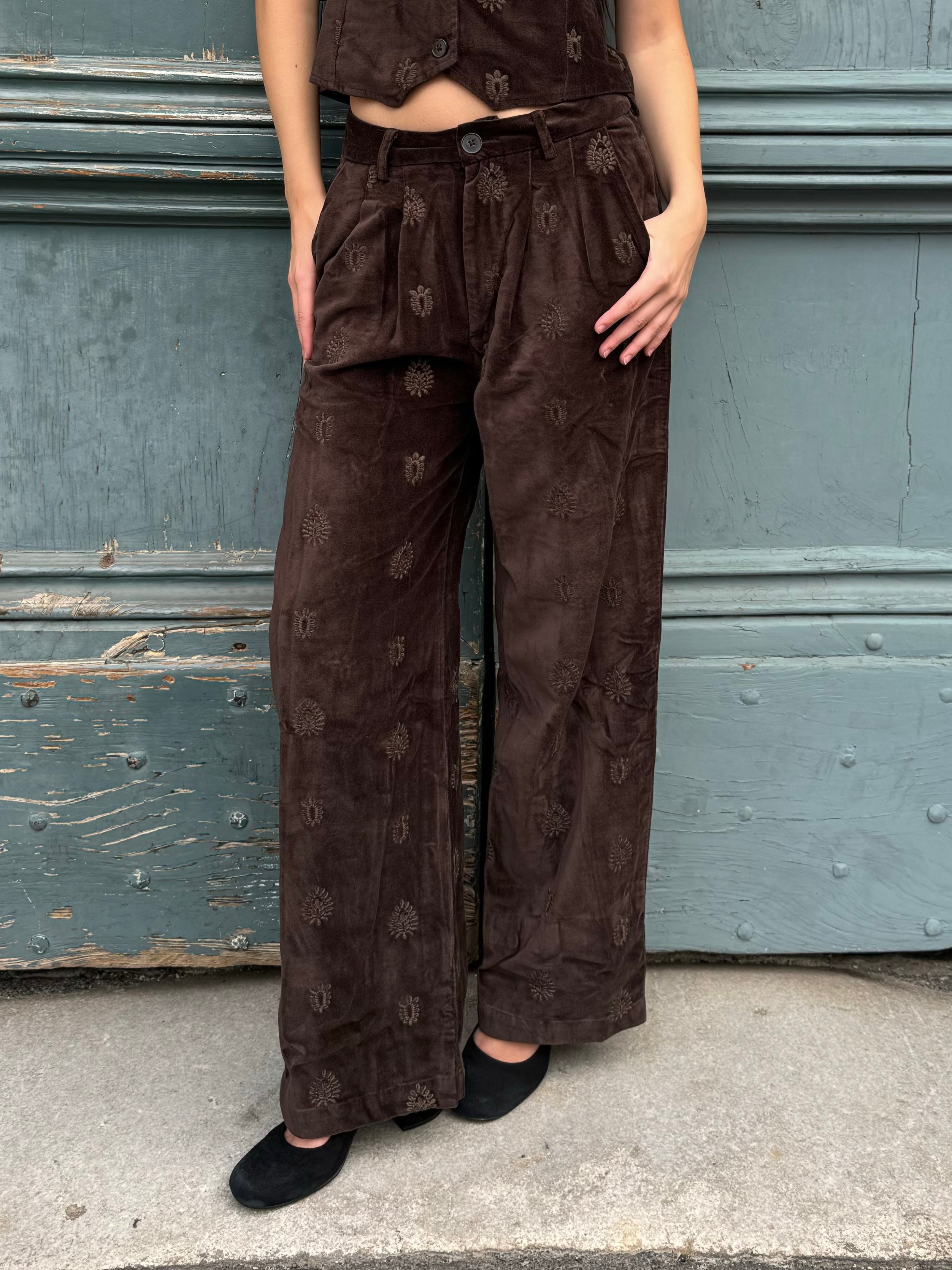 MAISON HOTEL - pantalone paco - MACCHIATO