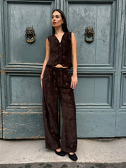 MAISON HOTEL - pantalone paco - MACCHIATO