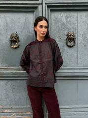 MAISON HOTEL - blusa charlotte - DEEP BLUE