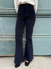 MAISON HOTEL - pantalone jerry - NAVY