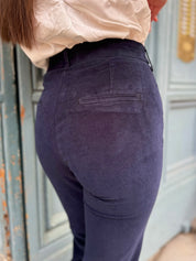 MAISON HOTEL - pantalone jerry - NAVY