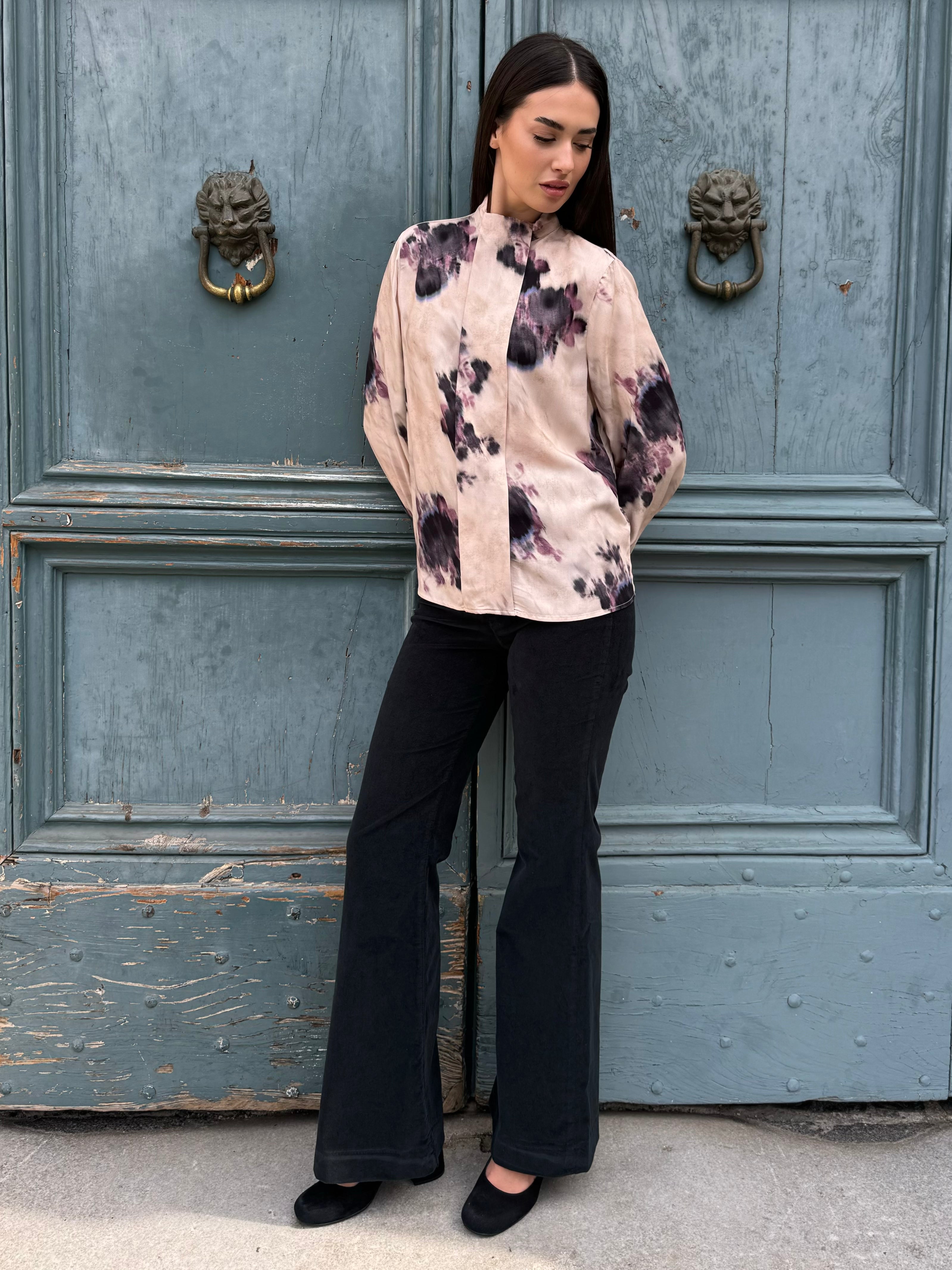 HAPPY 25 - blusa erminia - MISTY ROSE