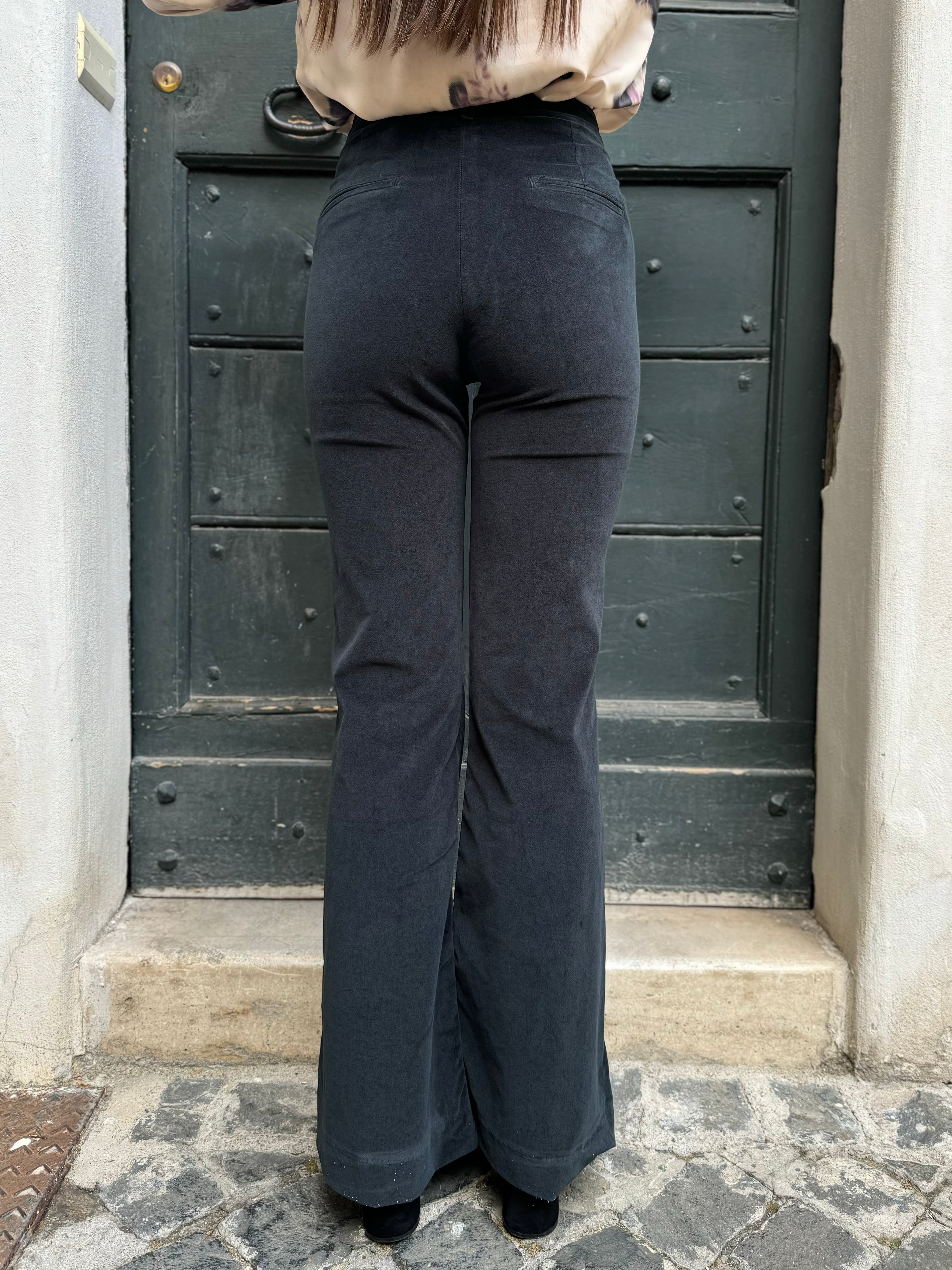 MAISON HOTEL - pantalone jerry - NERO