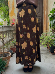 WU-SIDE - gonna jacquard - MARRONE