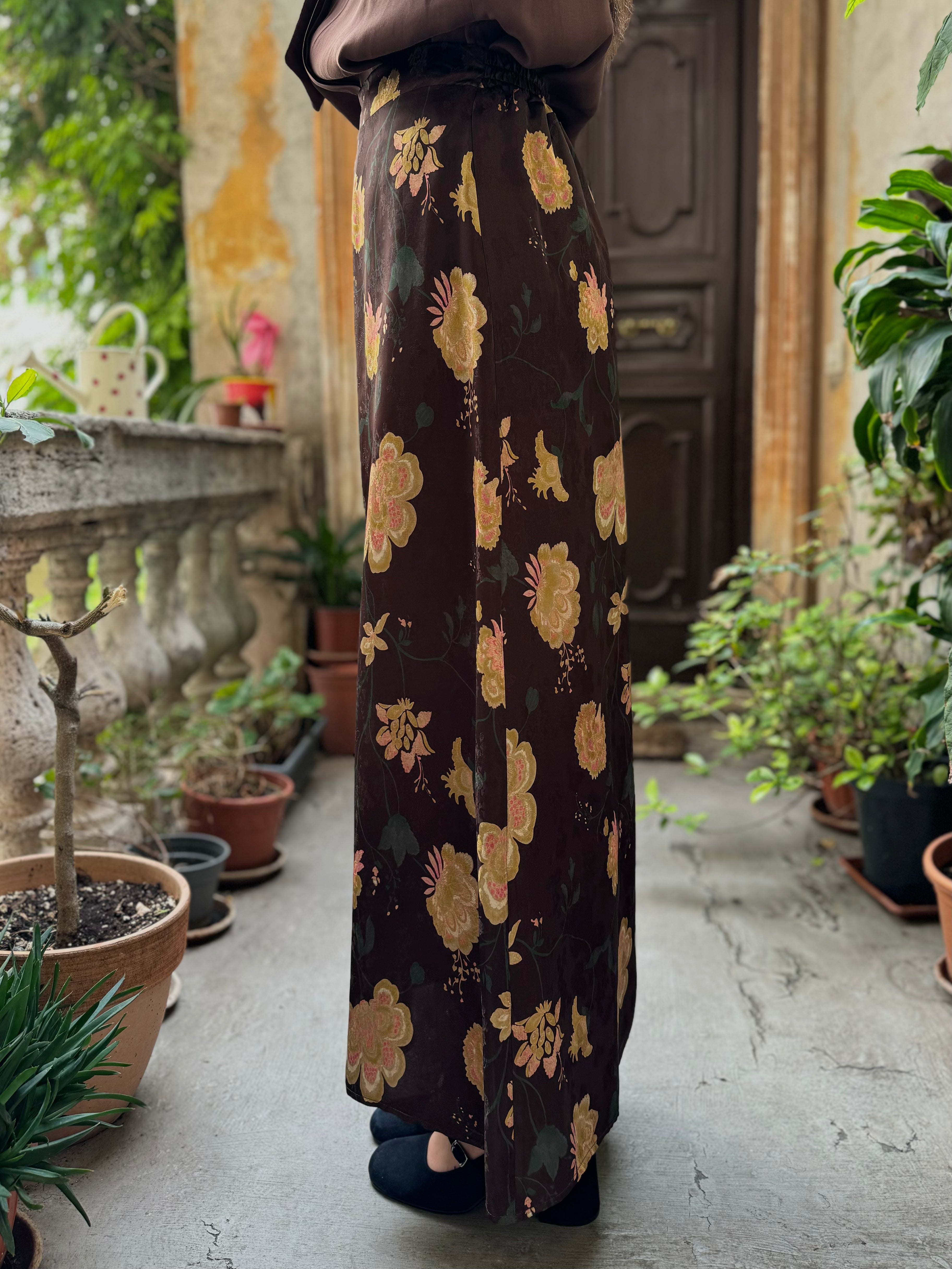 WU-SIDE - gonna jacquard - MARRONE