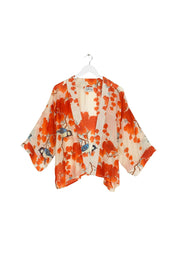 ONE HUNDRED STARS - kimono corto - ACER RED