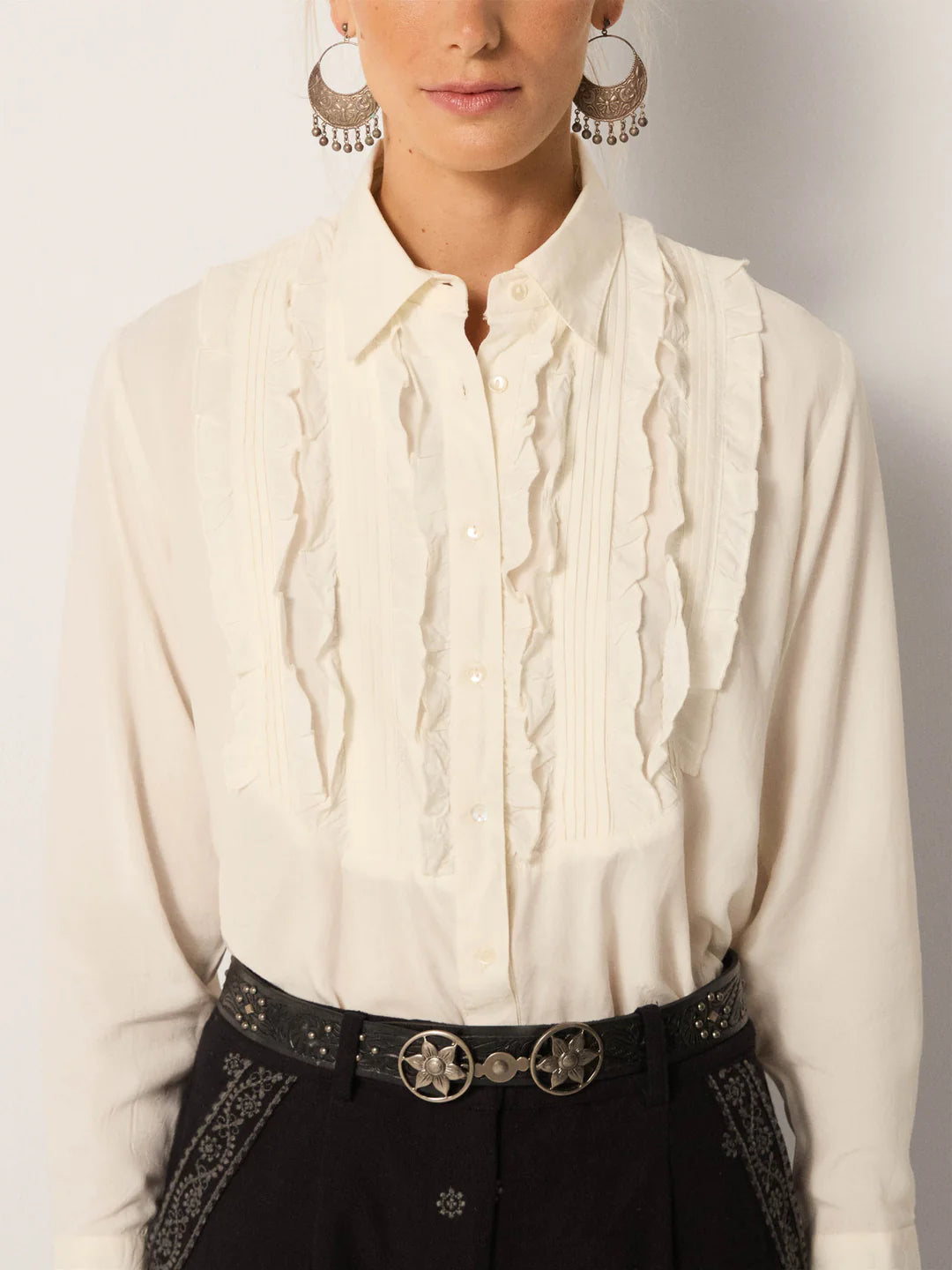 MAISON HOTEL - blusa clara - PEARL
