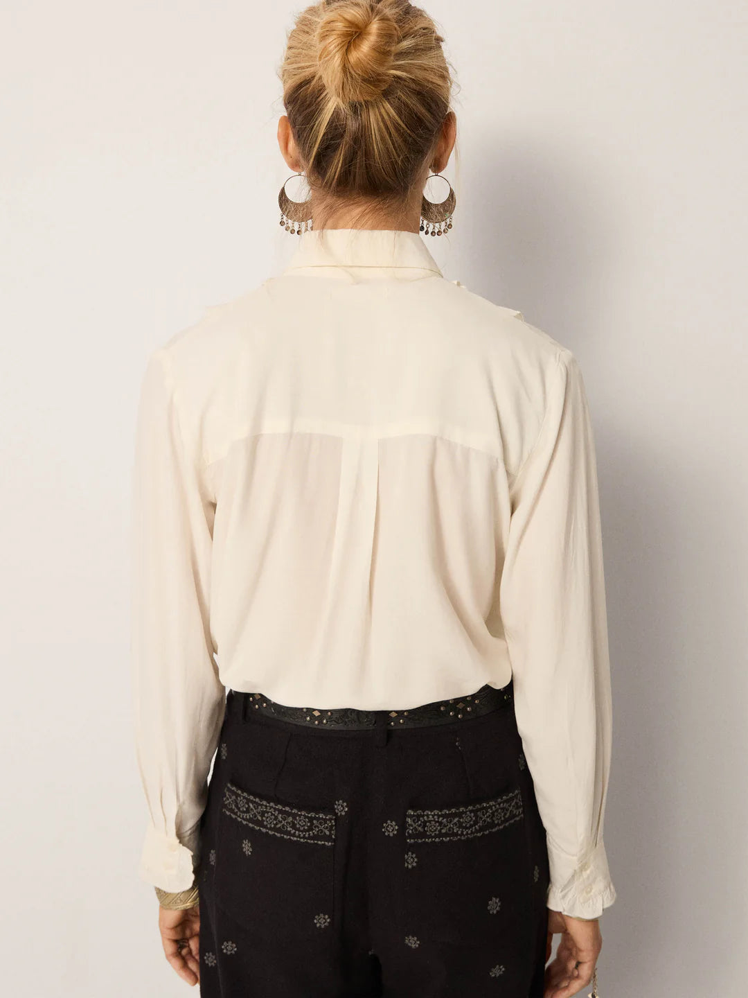 MAISON HOTEL - blusa clara - PEARL