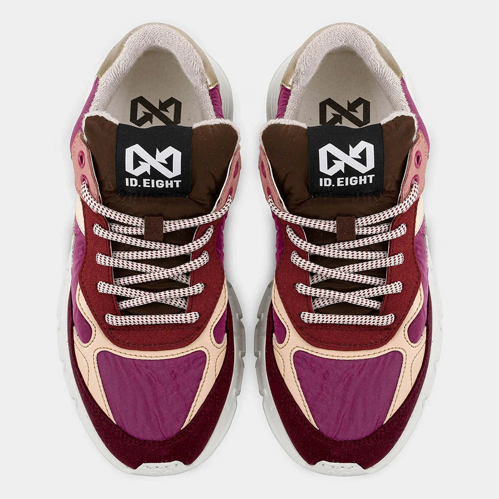 ID EIGHT - maru sneakers vegane - PLUM