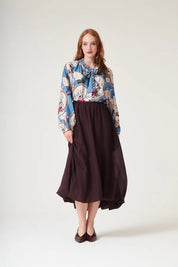 one-hundred-stars  blouse - MAGNOLIA PLASTER BLUE