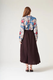 one-hundred-stars  blouse - MAGNOLIA PLASTER BLUE
