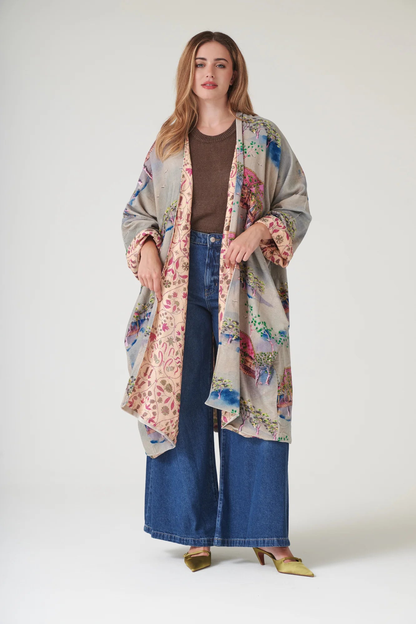 one-hundred-stars-1 - kimono velluto grande - ORIENTAL LANDSCAPE