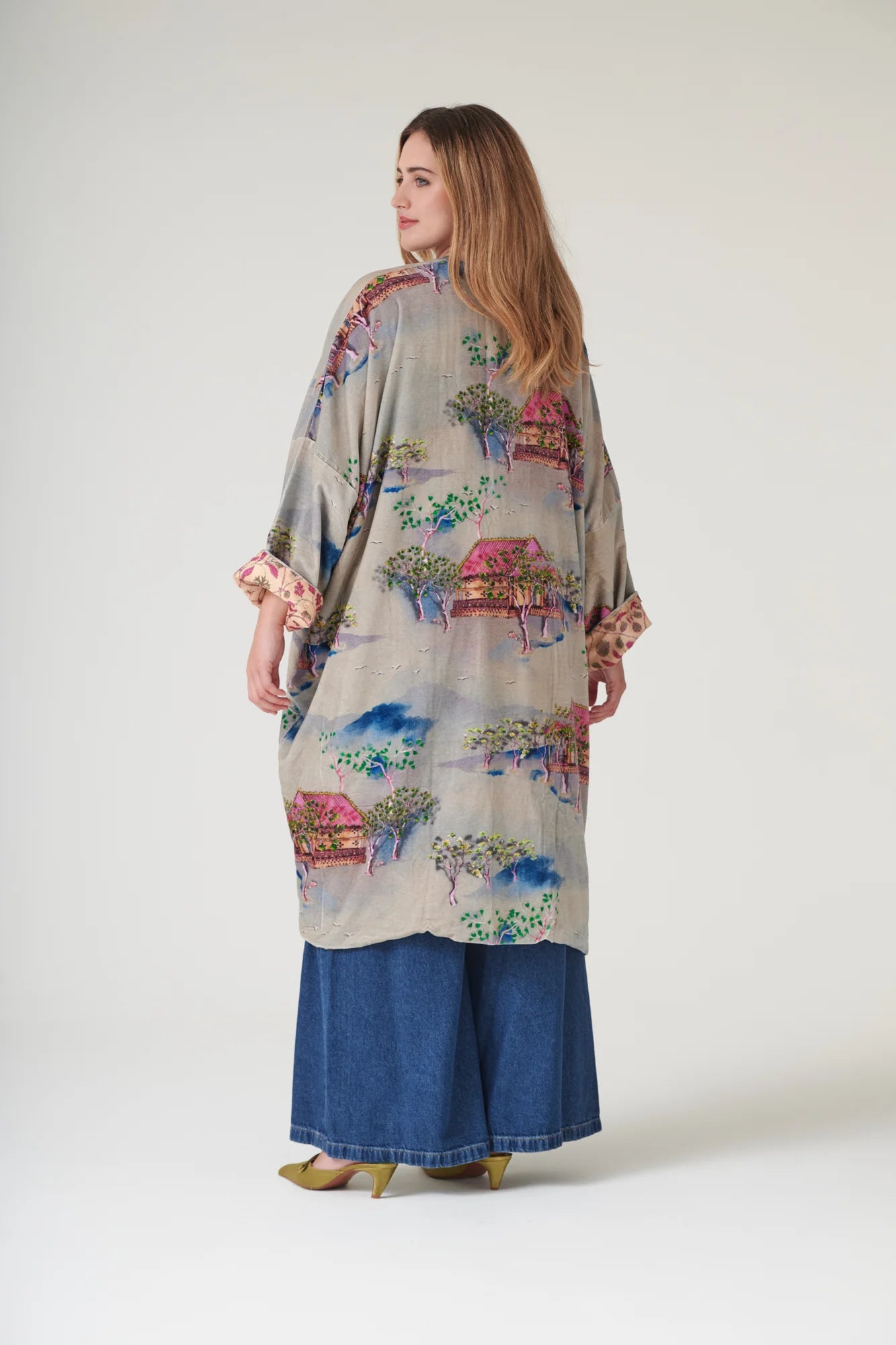 one-hundred-stars-1 - kimono velluto grande - ORIENTAL LANDSCAPE