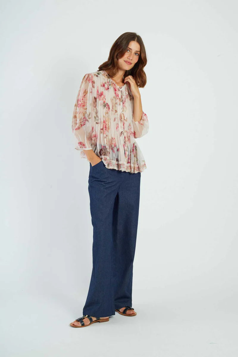 DERHY - blouse antoniette - ECRU OFF WHITE