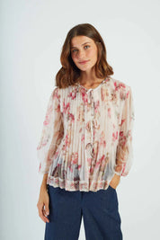 DERHY - blouse antoniette - ECRU OFF WHITE