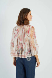 DERHY - blouse antoniette - ECRU OFF WHITE