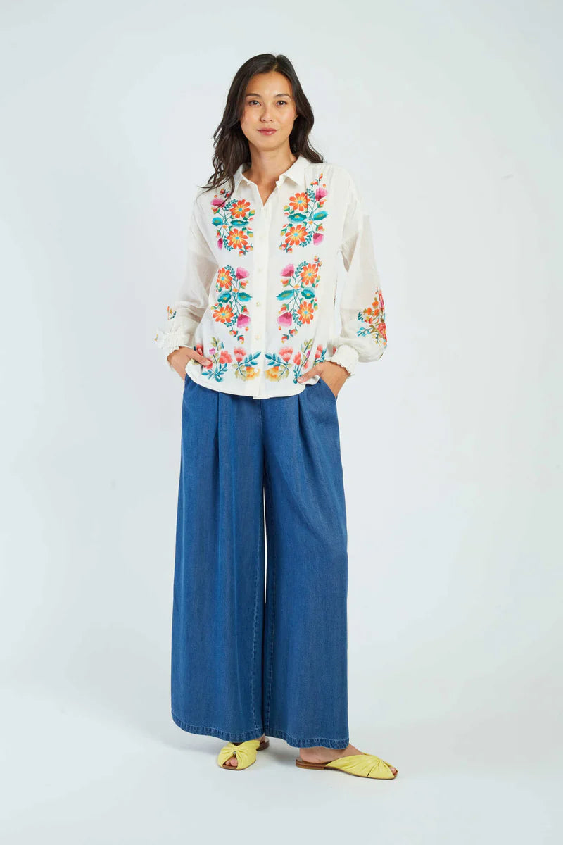 DERHY - blouse aston - OFF WHITE