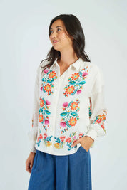 DERHY - blouse aston - OFF WHITE
