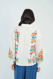 DERHY - blouse aston - OFF WHITE