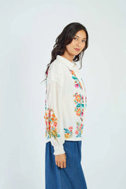 DERHY - blouse aston - OFF WHITE