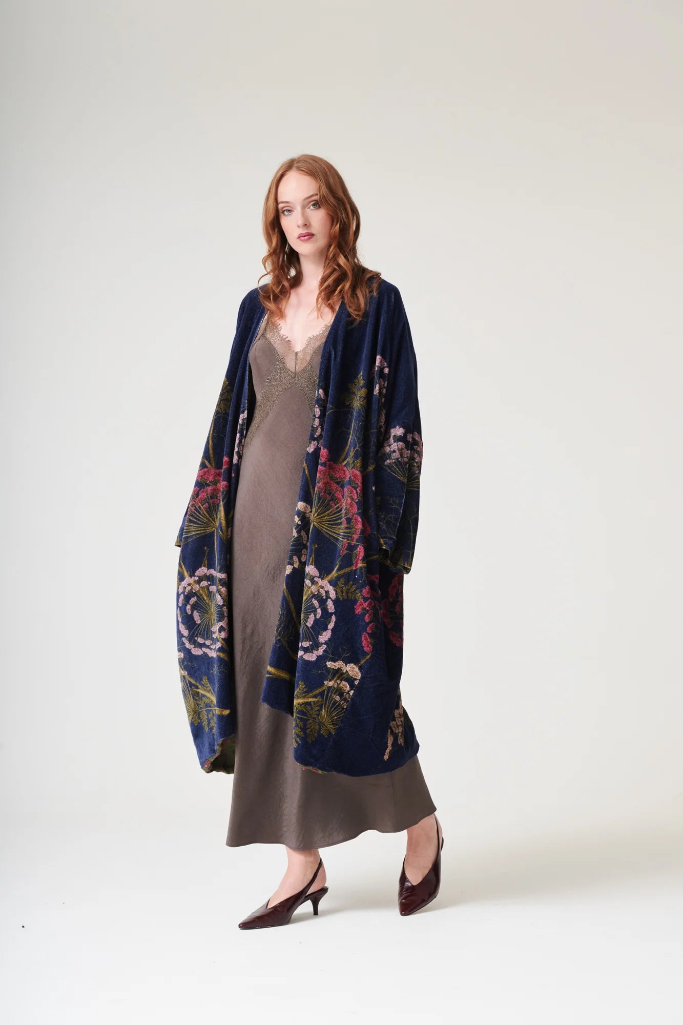one-hundred-stars-1 - kimono velluto grande - PARSLEY SEED NAVY