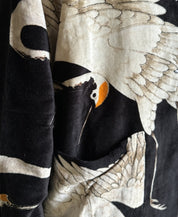 one-hundred-stars-1 - velvet jacket - STORK BLACK