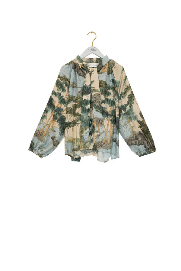one-hundred-stars blouse - RIVERS TREES NATURAL