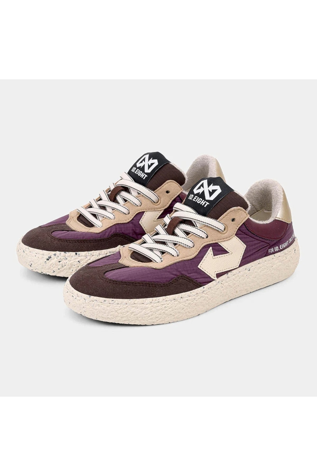 ID EIGHT - uriduri sneakers vegane - PLUM