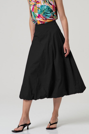 SURKANA - gonna baku cotone - NERO