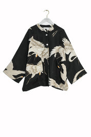 one-hundred-stars-1 - summer jacket - STORK BLACK