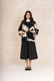 one-hundred-stars-1 - summer jacket - STORK BLACK