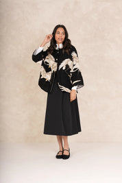 one-hundred-stars-1 - summer jacket - STORK BLACK