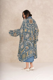 ONE HUNDRED STARS - kimono grande - SUSANI BLUE