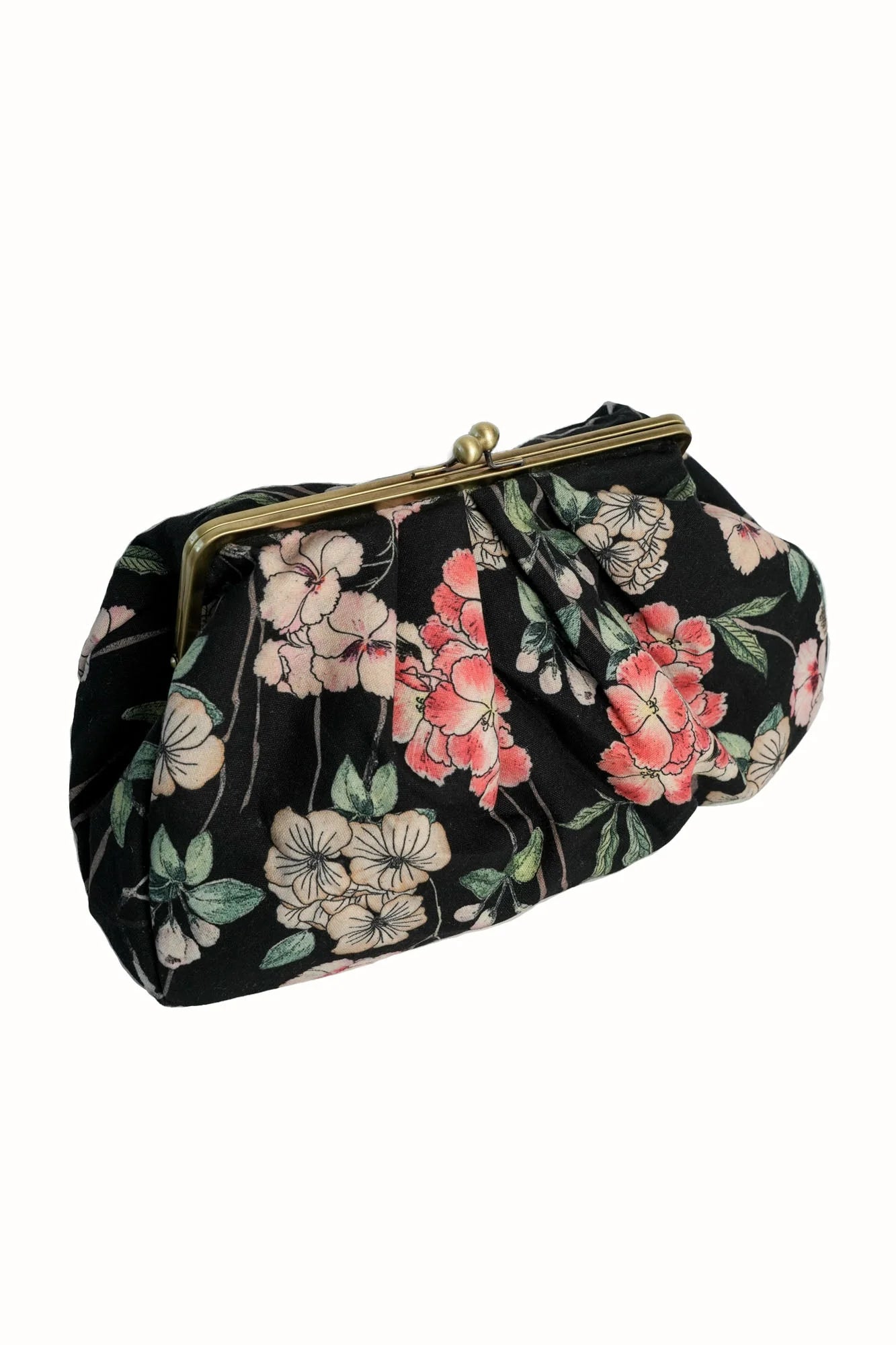 ONE HUNDRED STARS - clutch bag - BLOSSOM BLACK