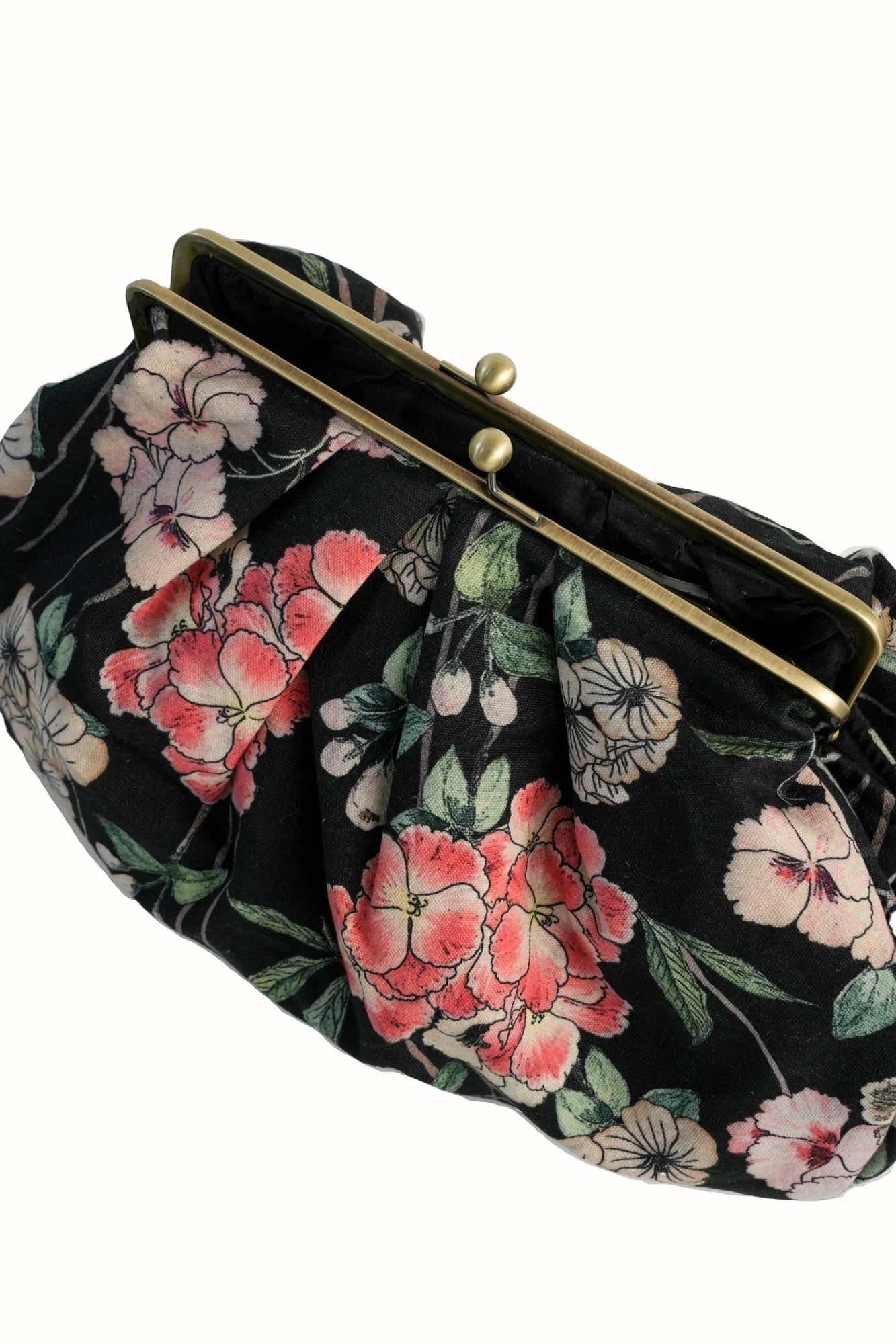 ONE HUNDRED STARS - clutch bag - BLOSSOM BLACK