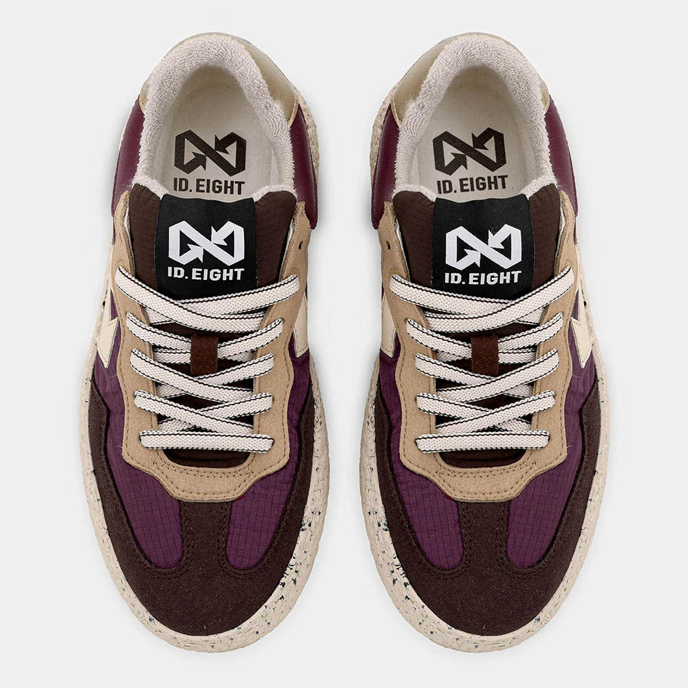 ID EIGHT - uriduri sneakers vegane - PLUM