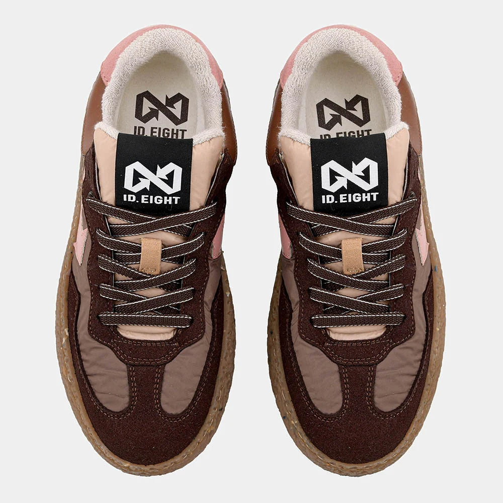 ID EIGHT - uriduri sneakers vegane - PINK MOCHA